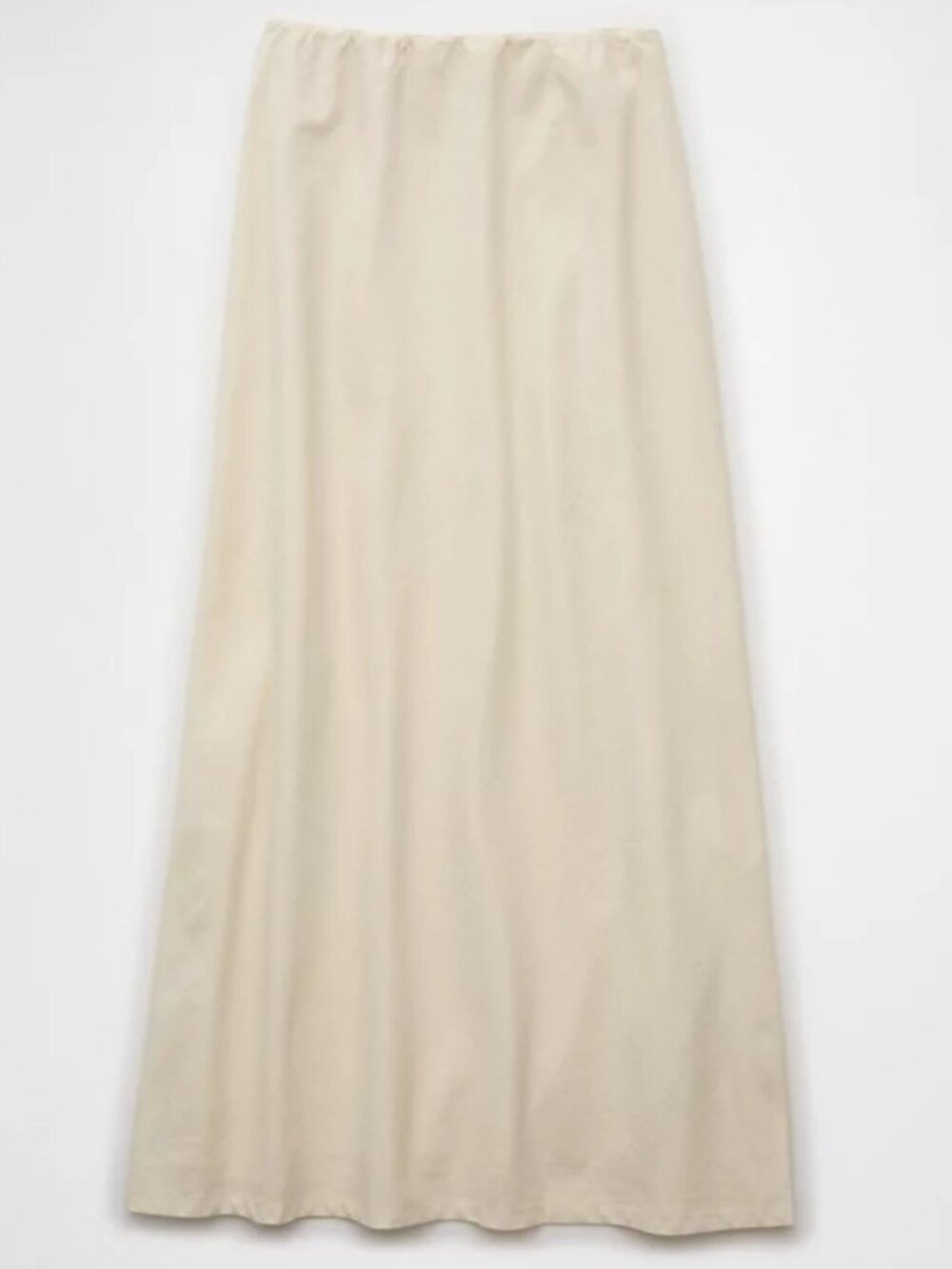 American Eagle Linen/Cotton High Waisted Maxi Skirt
